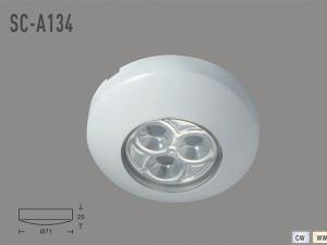 Luminária LED Downlight para armário SC-A134